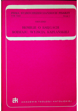 Homilie o księgach 2