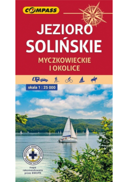 Mapa - Jezioro Solińskie, Myczkowieckie i okolice