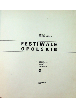 Festiwale Opolskie