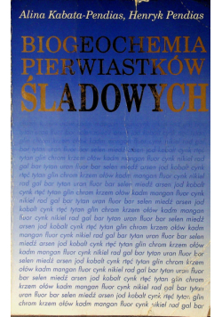 Biogeochemia pierwiastków śladowych
