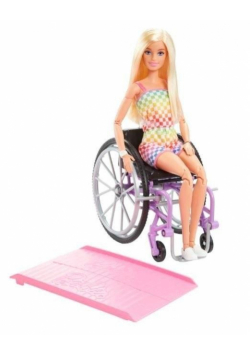 Barbie Fashionistas. Na wózku strój w kratkę HJT13