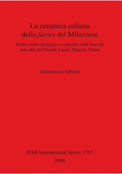 La ceramica eoliana della facies del Milazzese