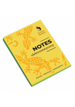 Notes elektrostatyczny zielony 100 karteczek