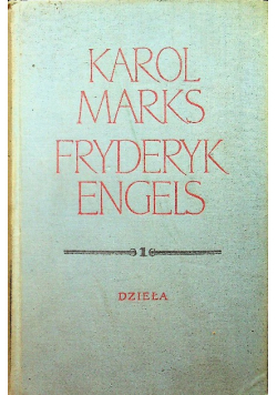 Marks Engels Dzieła 1