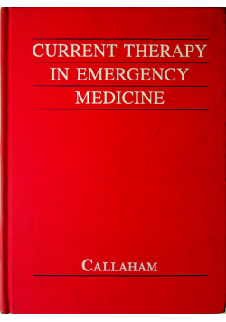 Current therapy in emergency medicine