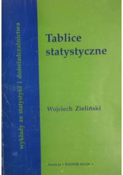 Tablice statystyczne