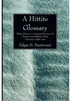 A Hittite Glossary