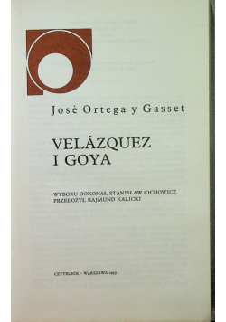 Velazquez i Goya