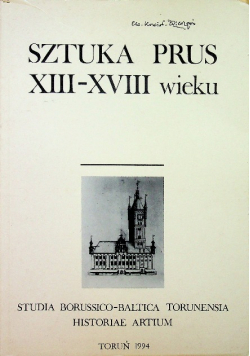 Sztuka Prus XIII  XVIII wieku