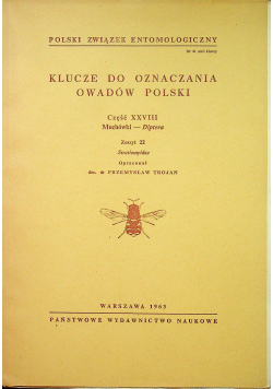 Klucze do oznaczania owadów Polski Część XXVIII Zeszyt 22