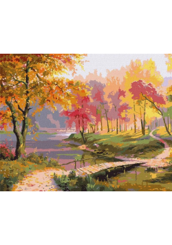 Malowanie po numerach - Magiczna jesień 40x50