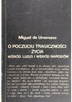 O poczuciu tragiczności życia wśród ludzi i wśród narodów