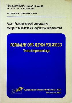 Formalny opis języka polskiego
