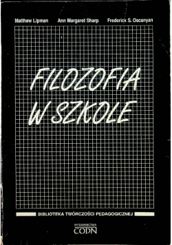 Filozofia w szkole