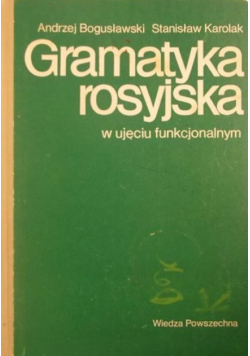 Gramatyka rosyjska w ujęciu funkcjonalnym