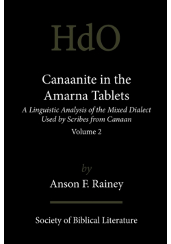 Canaanite in the Amarna Tablets