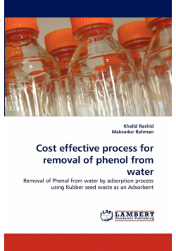 Cost effective process for removal of phenol from water