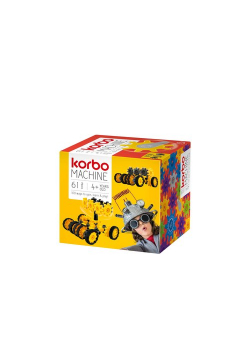 Klocki Korbo Machine 61 elementów