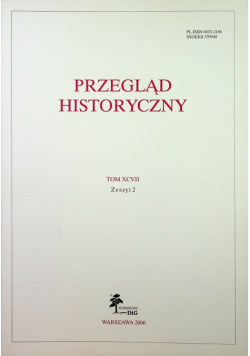 Przegląd historyczny Tom XCVII Zeszyt 2