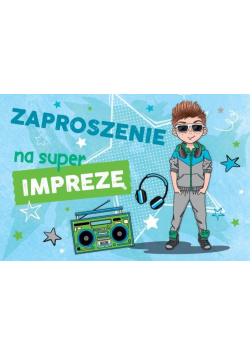 Zaproszenie ZA-94 (10szt.)