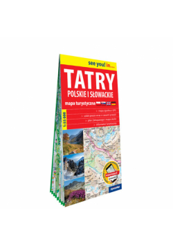Tatry Polskie i Słowackie papierowa mapa turystyczna 1:55 000
