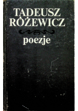 Różewicz Poezje autograf autora