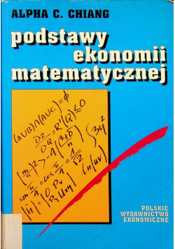 Podstawy ekonomii matematycznej