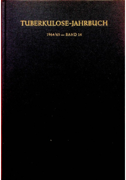 Tuberkulose Jahrbuch 1964 65 Band 14