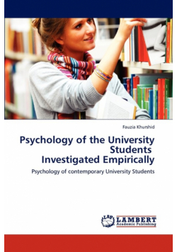 Psychology of the University Students Investigated Empirically