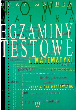 Egzaminy testowe z matematyki