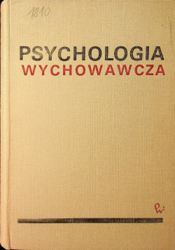 Psychologia wychowawcza