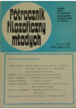 Półrocznik filozoficzny młodych Nr 2