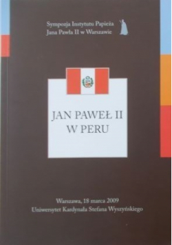 Jan Paweł II w Peru