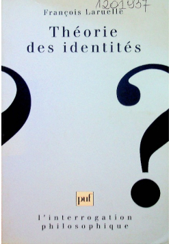 Theorie des identites