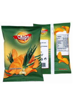 Piórnik etui Chips 23x16x2,5 cm zielony