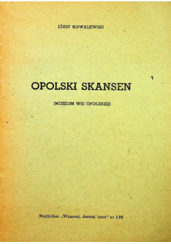 Opolski skansen
