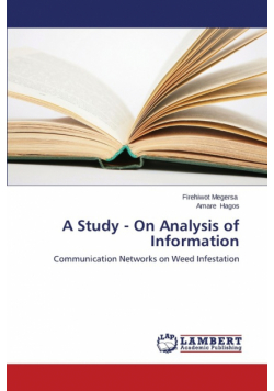 A Study - On Analysis of Information