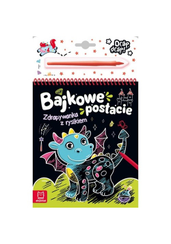 Bajkowe postacie Zdrapywanka z rysikiem