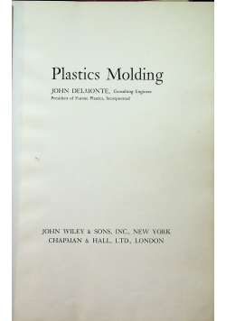 Plastic molding