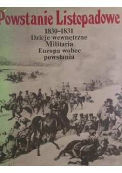 Powstanie listopadowe 1830 - 1831