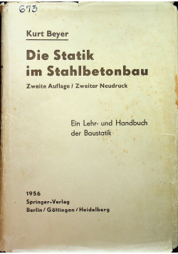 Die Statik im Stahlbetonbau