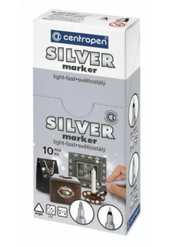 Marker permanentny Silver 2690 B (10szt)