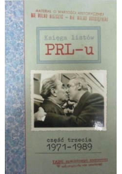 Księga listów PRL część III