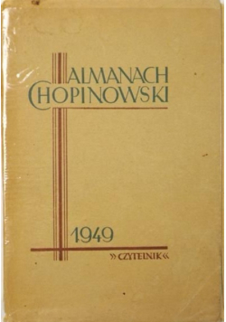 Almanach Chopinowski 1949 r.