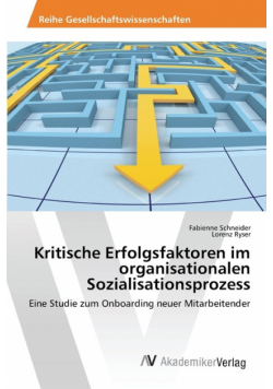Kritische Erfolgsfaktoren im organisationalen Sozialisationsprozess