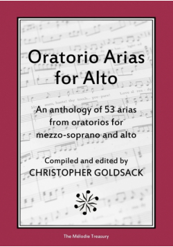 Oratorio Arias for Alto