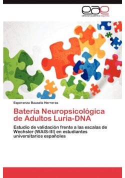 Bateria Neuropsicologica de Adultos Luria-DNA