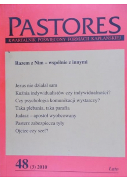 Pastores – kwartalink poświęcony formacji kapłańskiej