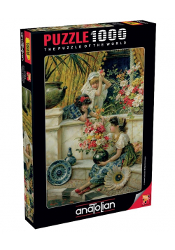 Puzzle 1000 Kwiaty wschodu