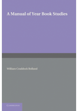 A Manual of Year Book Studies